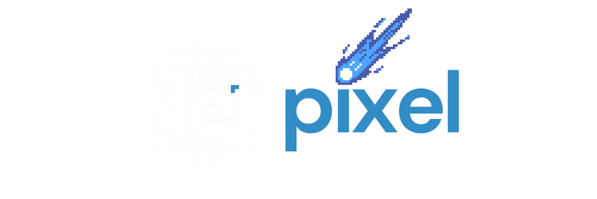 NexPixel brand graphic.